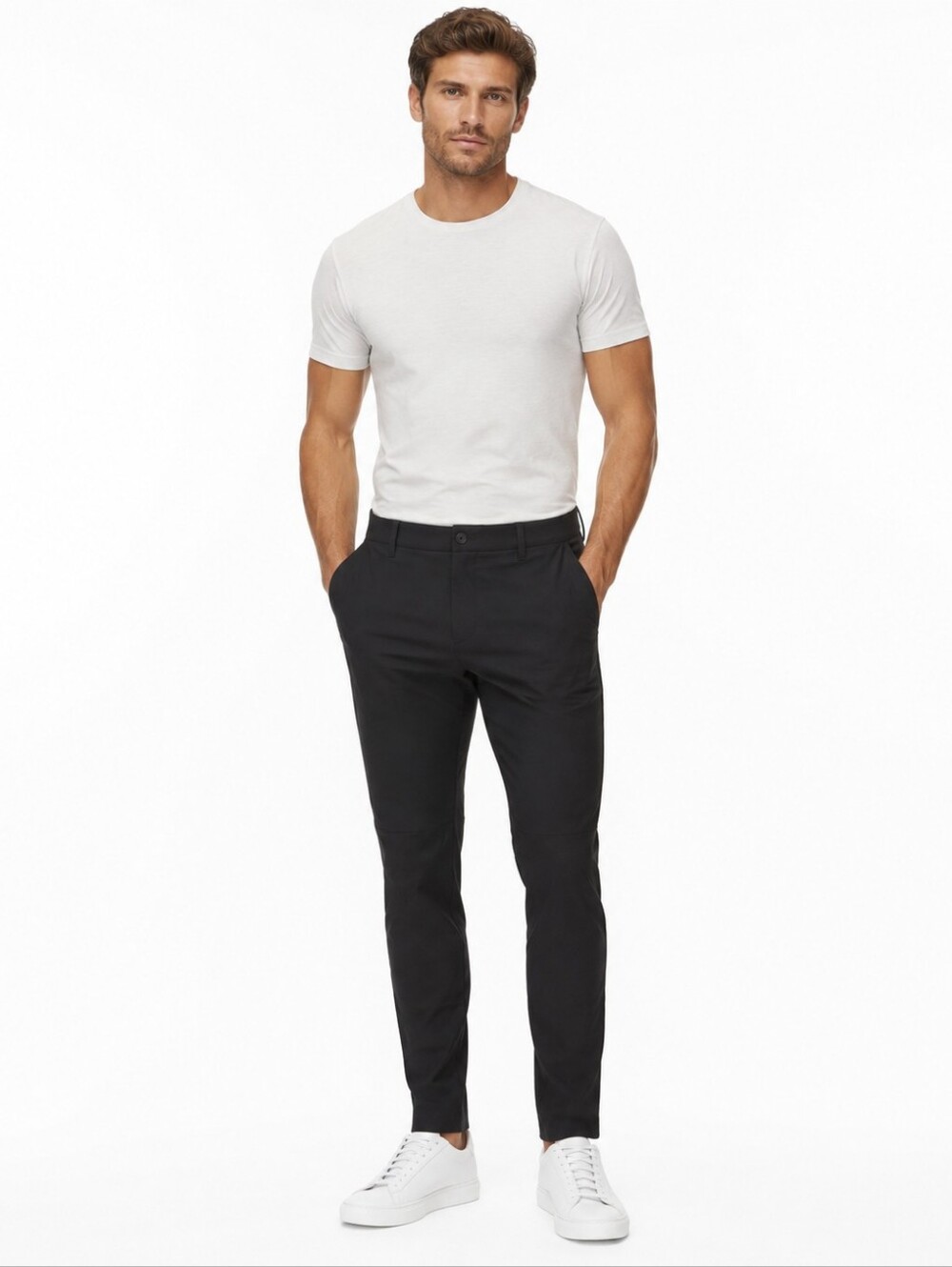 Lululemon Men's Black Performance Pants Technical Stretch Travel 34 X 31